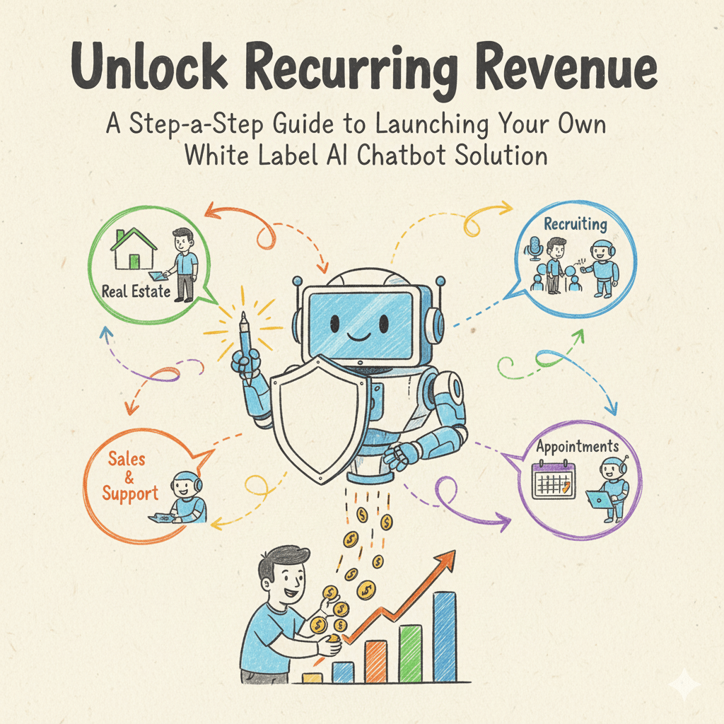 Unlock Recurring Revenue: A Step-by-Step Guide to Launching Your Own White Label AI Chatbot Solution